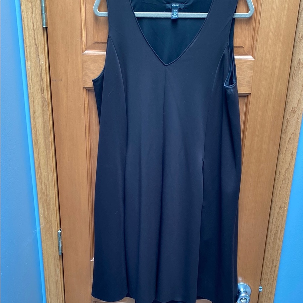 Alfani Black Mini Dress Elegant and Timeless